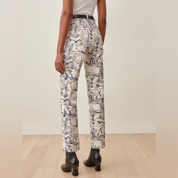 Reformation Denim - Reformation Oasis High Rise Straight Jeans